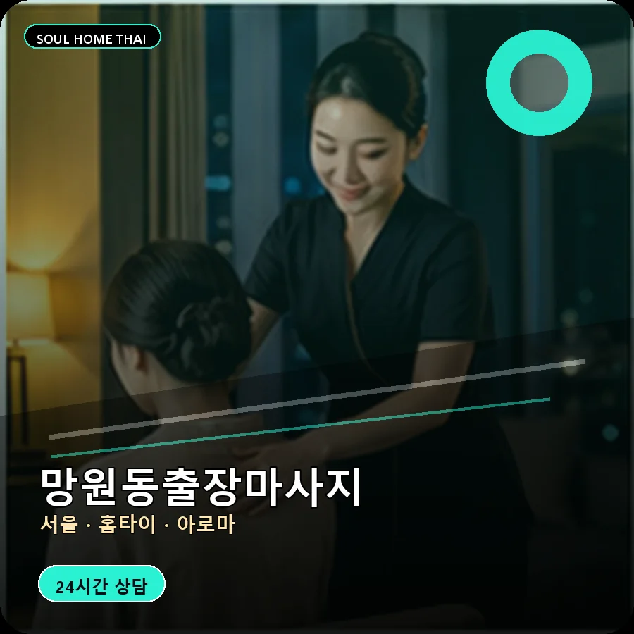 서울 마포구 망원동출장마사지